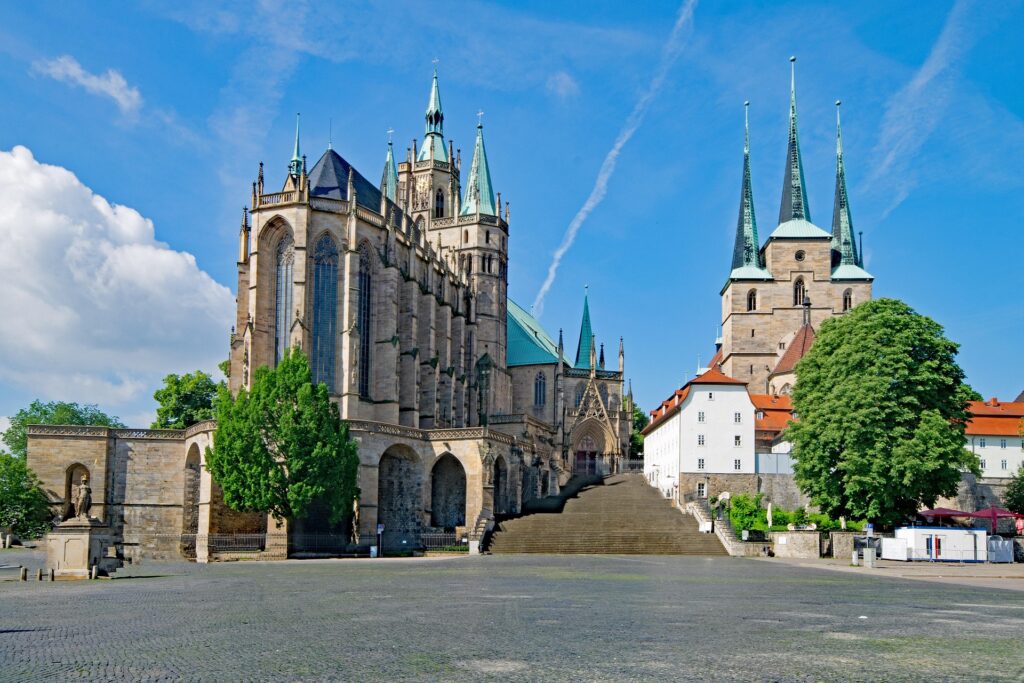 Erfurt Cathedral, Thuringia, Germany