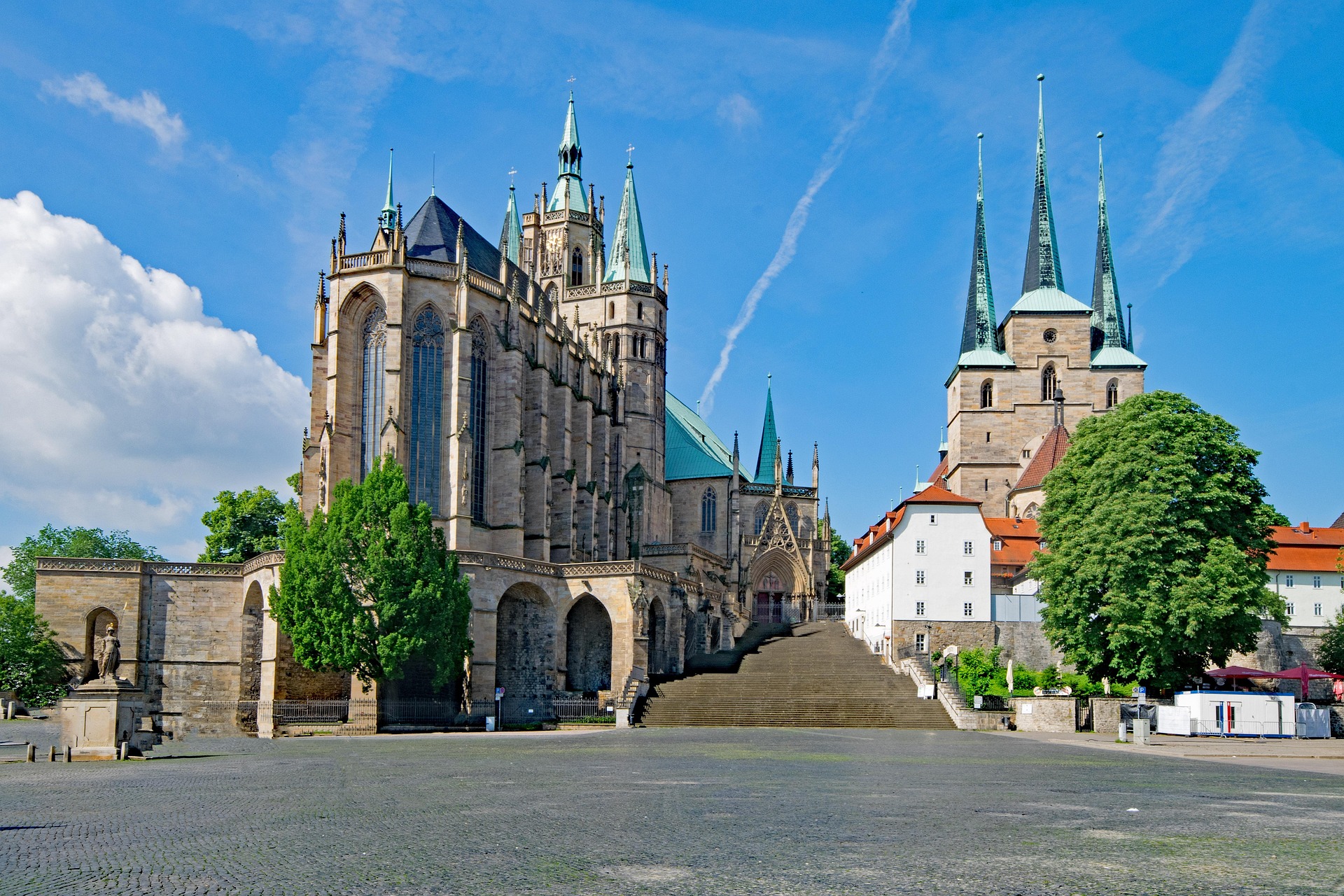 Erfurt Cathedral, Thuringia, Germany